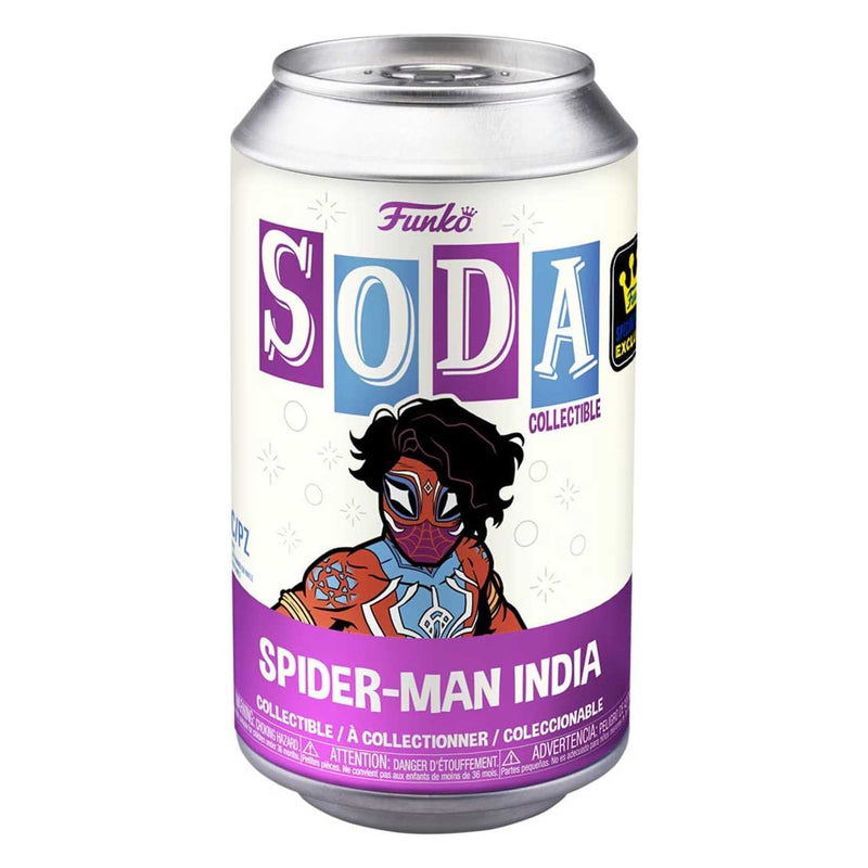 Funko Soda Spider-Man: Across the Spider-Verse Spider-Man India Figure in a Can