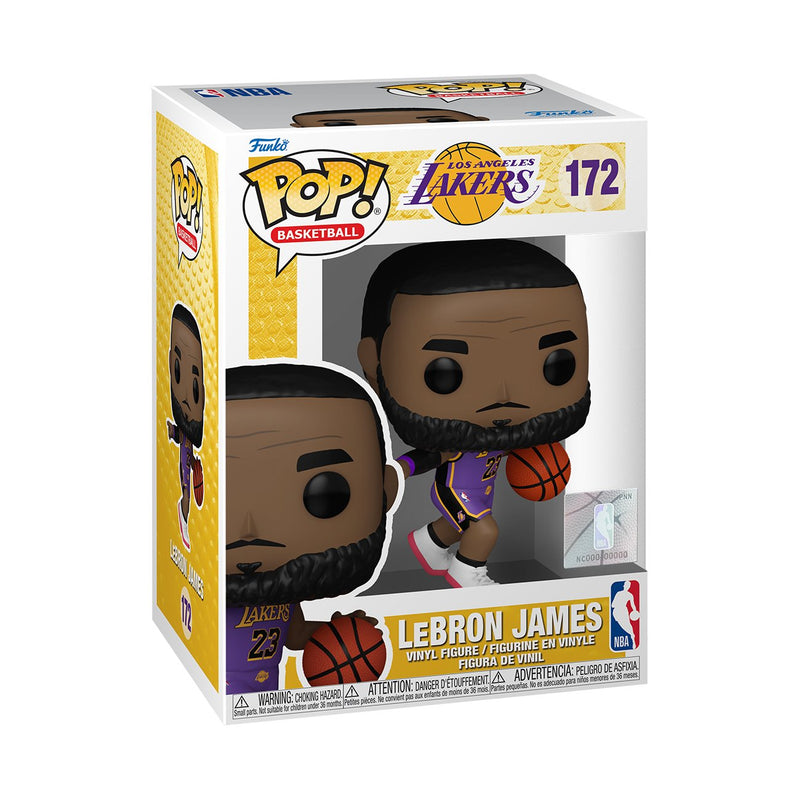 Funko POP! Basketball Los Angeles Lakers LeBron James 3.75" Vinyl Figure (