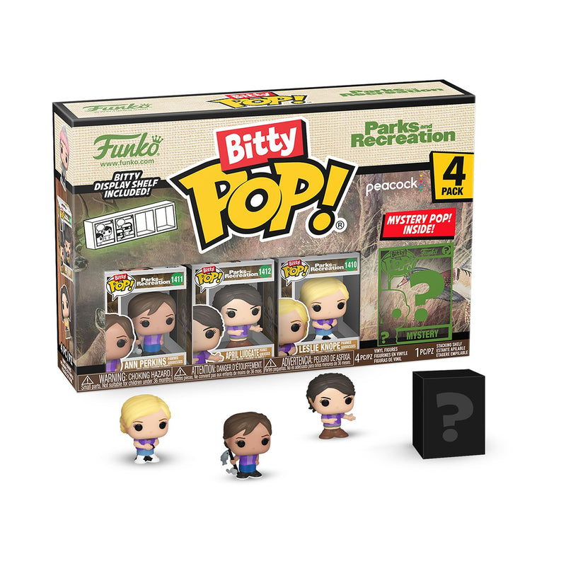 Funko POP! Bitty Parks and Recreation, 4-Pack, Series 2