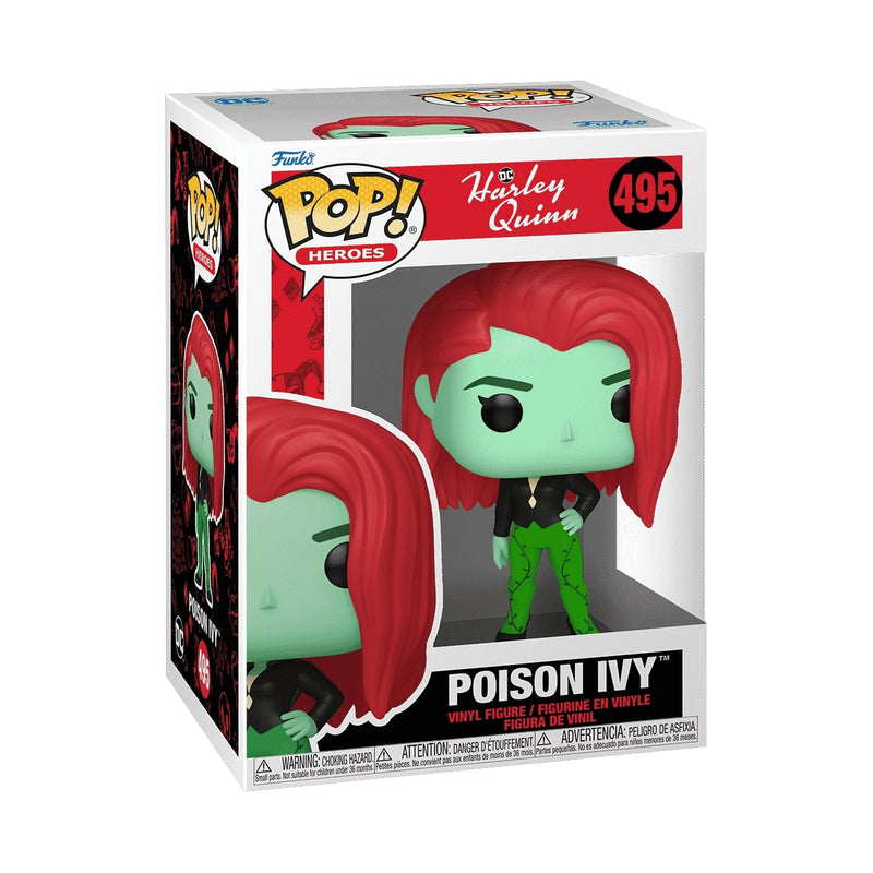 Funko POP! Heroes DC Harley Quinn Poison Ivy in Black Jacket Vinyl Figure (