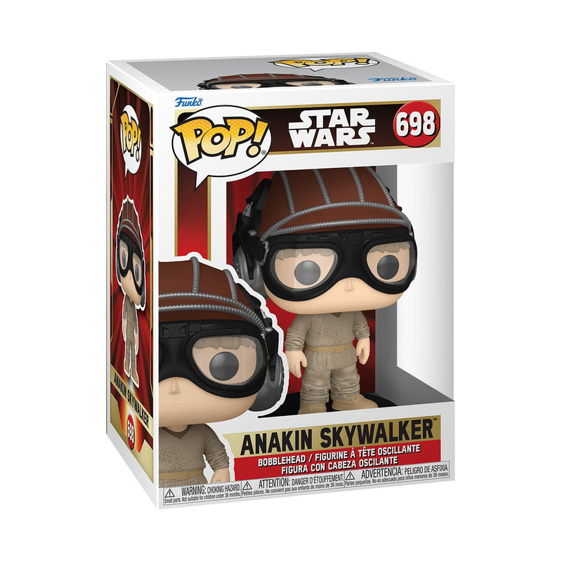 Funko POP! Star Wars Anakin Skywalker in Pod Racer Helmet 3.75" Vinyl Figure (