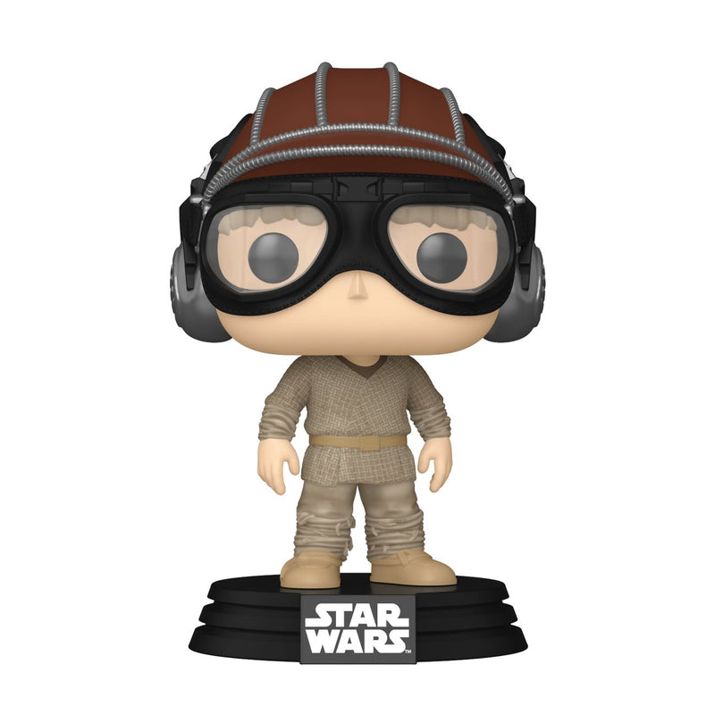 Funko POP! Star Wars Anakin Skywalker in Pod Racer Helmet 3.75" Vinyl Figure (