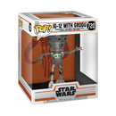 Funko POP! Deluxe Star Wars IG-12 with Grogu Vinyl Figure (