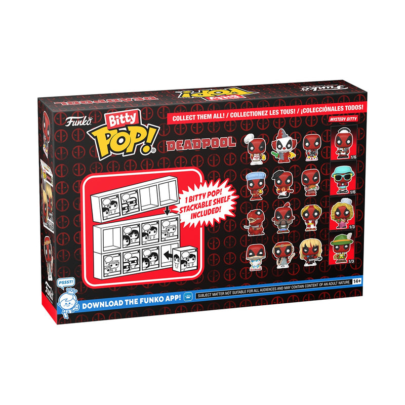 Funko POP! Bitty Deadpool, BBQ Master 4-Pack, Series 1