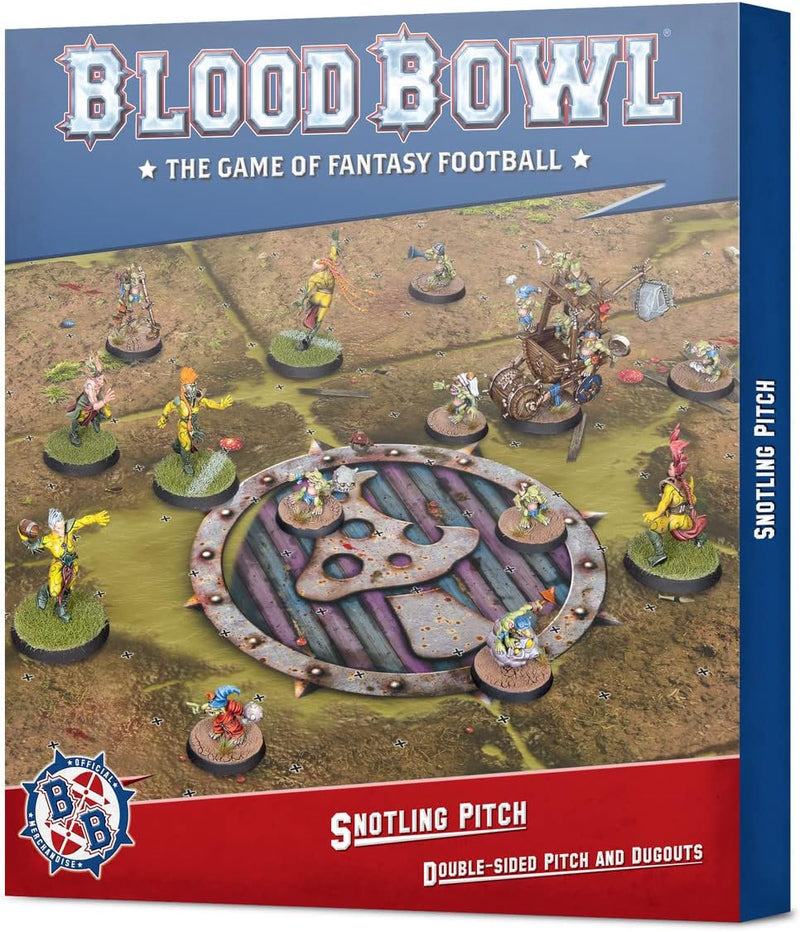 Blood Bowl: Snotling Pitch - Double-sided Pitch and Dugouts Set