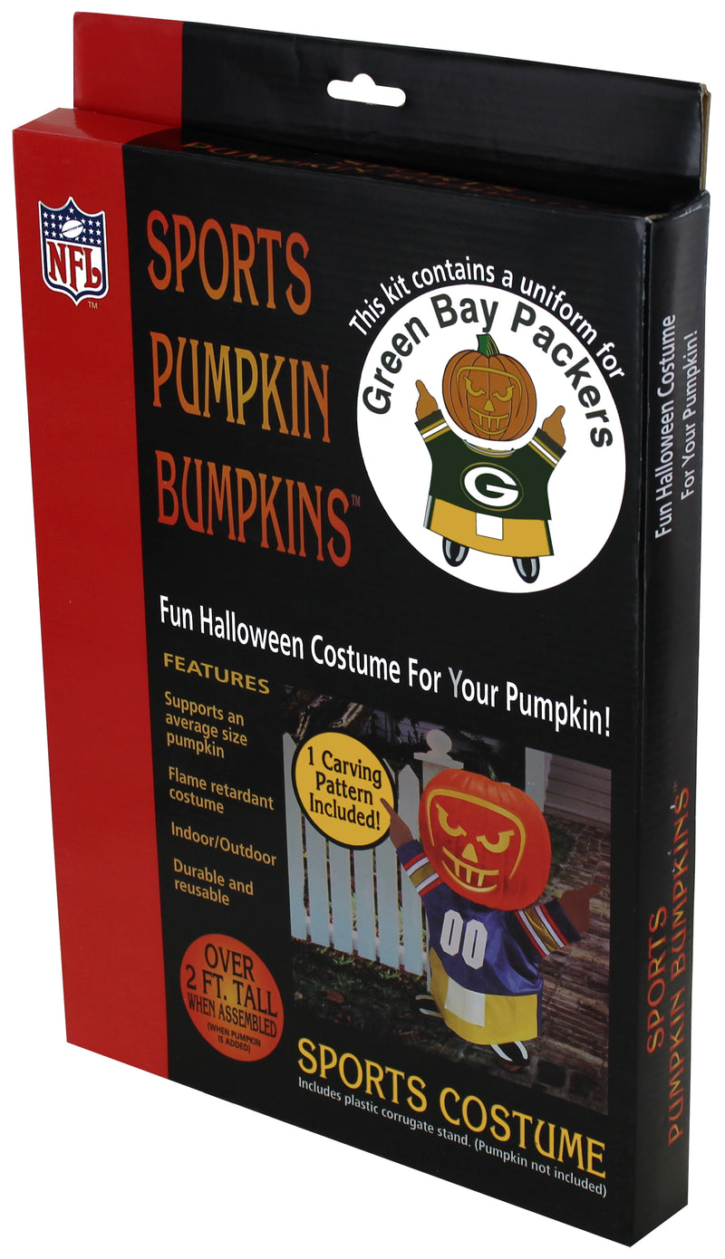 Green Bay Packers Halloween Pumpkin Bumpkin Uniform Costume