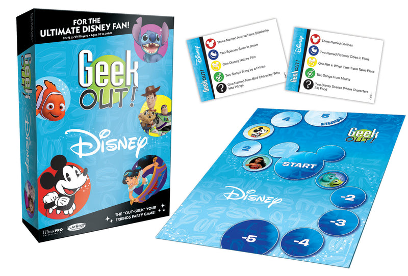 Geek Out! Disney Trivia Party Game