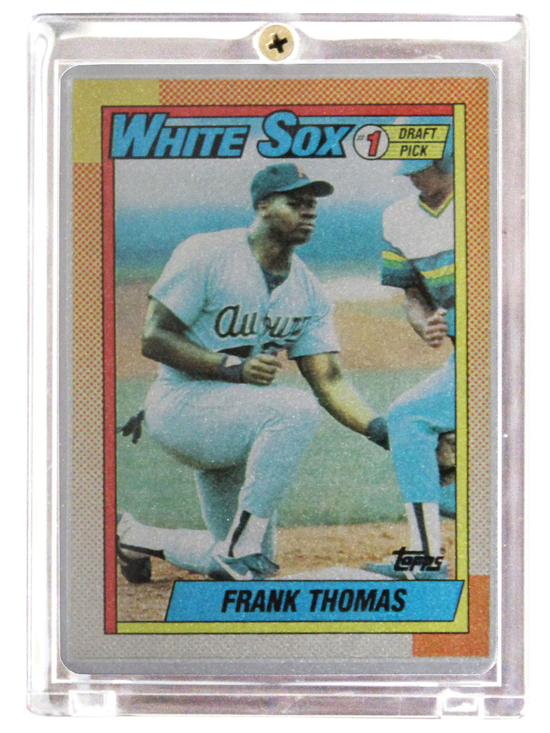 Frank Thomas Topps 'The Keeper Series' Metal Rookie Baseball Card