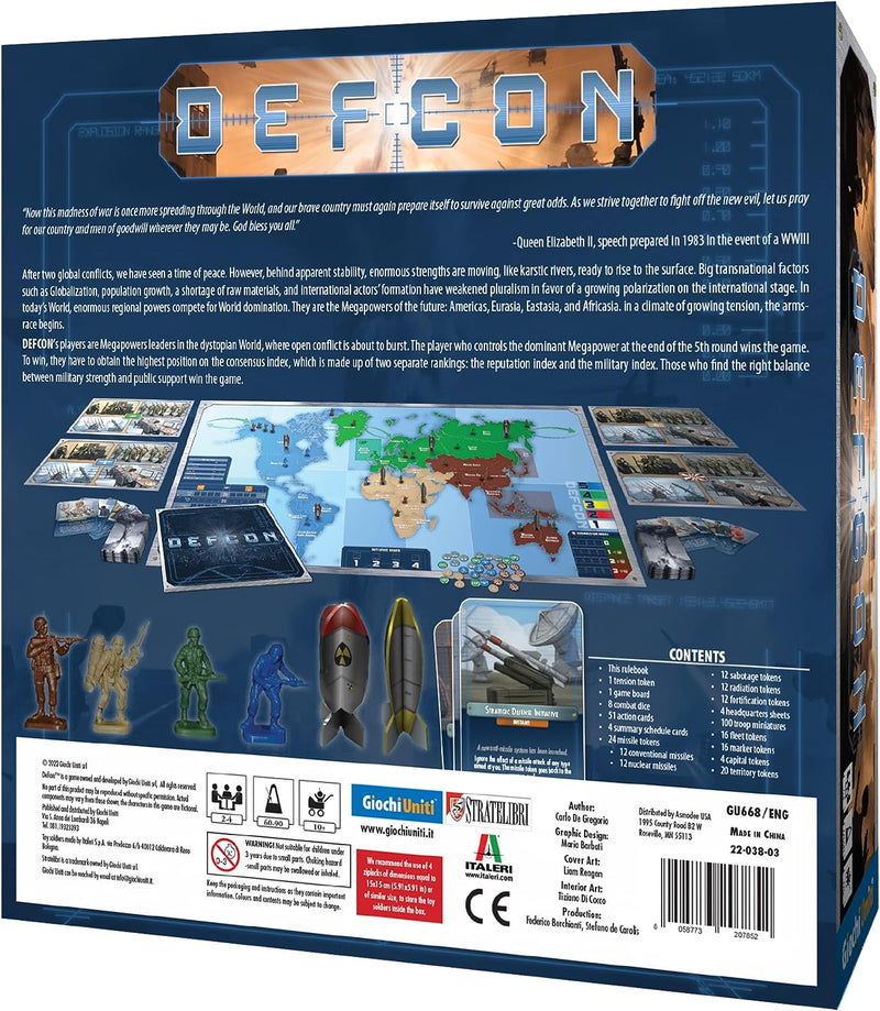 Defcon - Dystopian Area Control Game