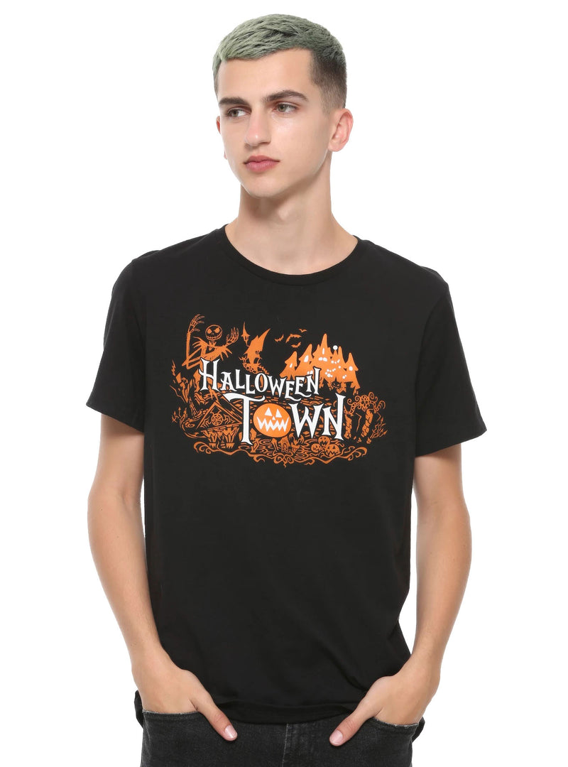 Nightmare Before Christmas Halloween Town Title Shirt
