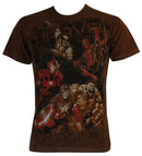 Marvel Comics Hero Attack Men's Slim Fit T-Shirt