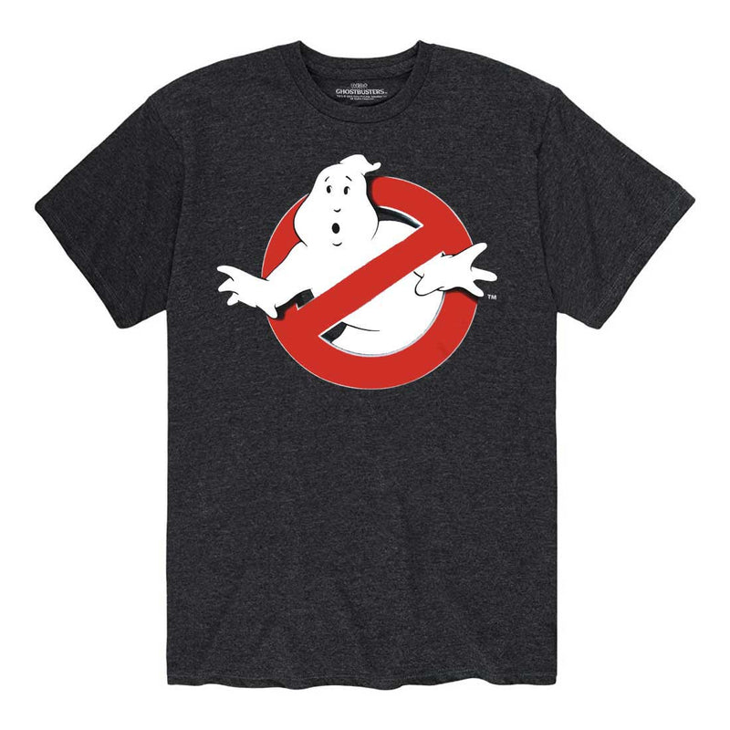Ghostbusters Classic Logo Men's T-Shirt, Charcoal Heather