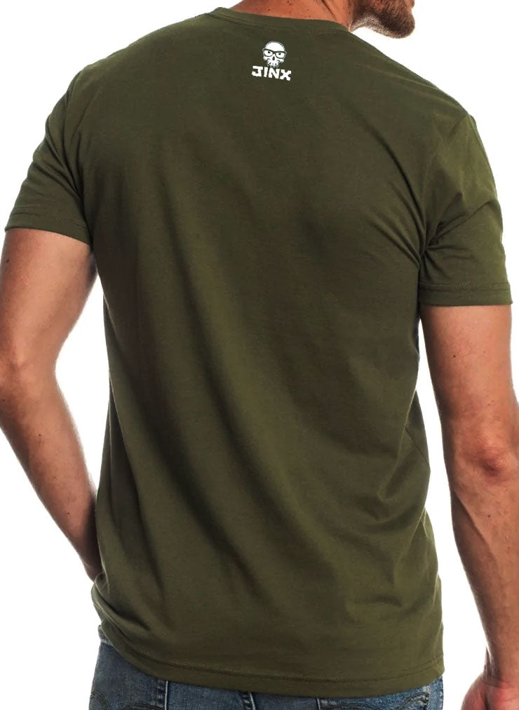 Dice: Choose your Weapon Premium Navy Green T-Shirt