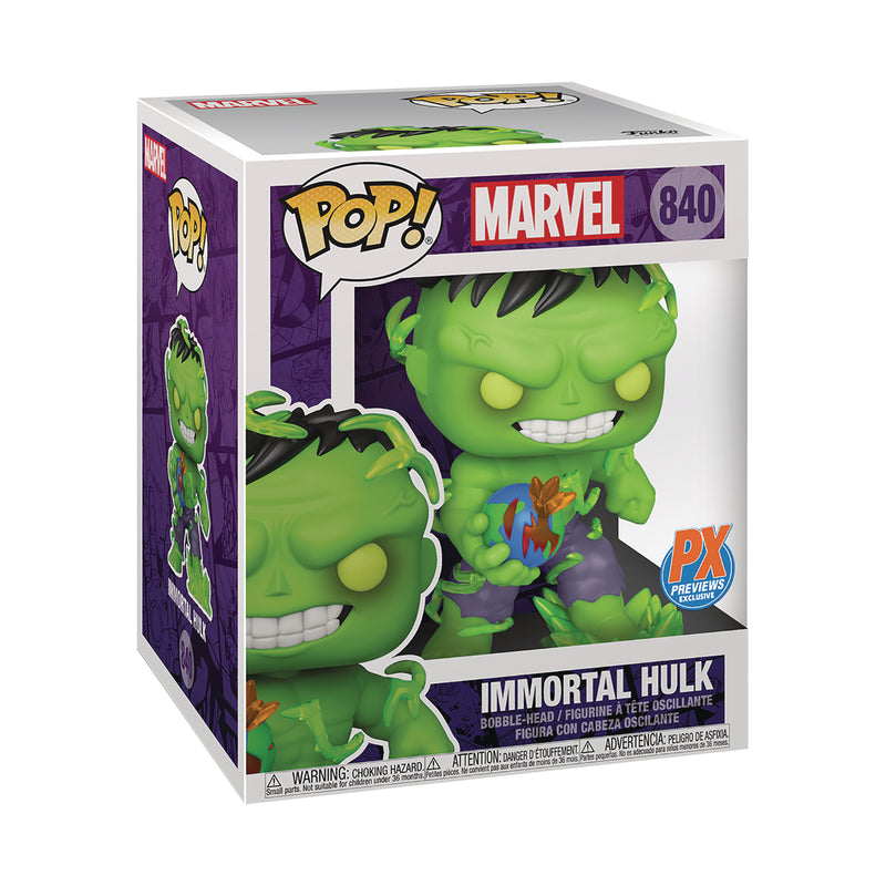 Funko POP! Deluxe Marvel Immortal Hulk 6" Vinyl Figure (