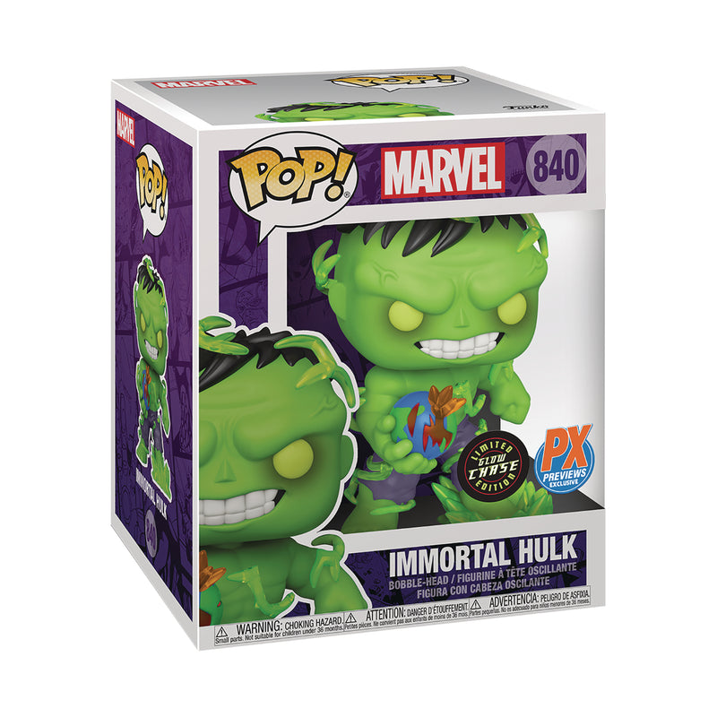 Funko POP! Deluxe Marvel Immortal Hulk 6" CHASE VARIANT Vinyl Figure (