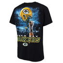 Green Bay Packers Sky Helmet T-Shirt