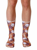 Slugger Photo Print Crew Socks