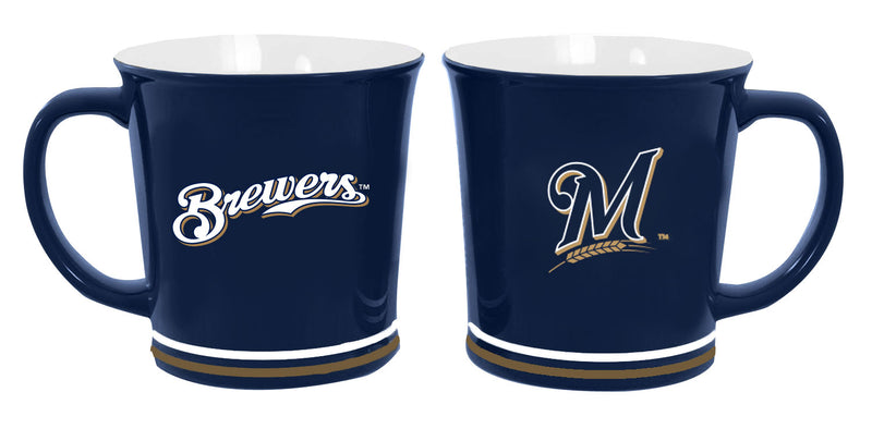 Milwaukee Brewers 15 Ounce Sculpted Mug