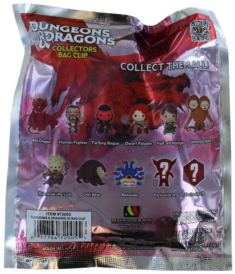 Dungeons & Dragons Series 1 Collector's Bag Clip Blind Bag Figure