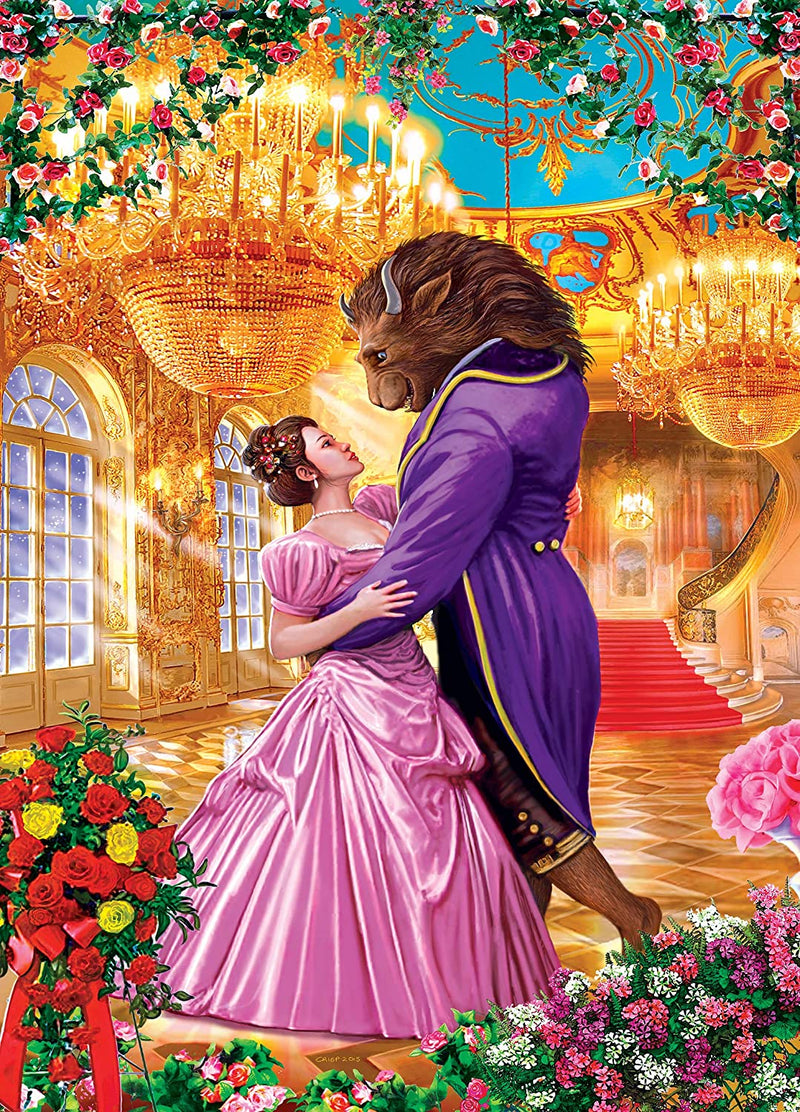 Classic Fairy Tales Beauty and the Beast 1000-Piece Jigsaw Puzzle