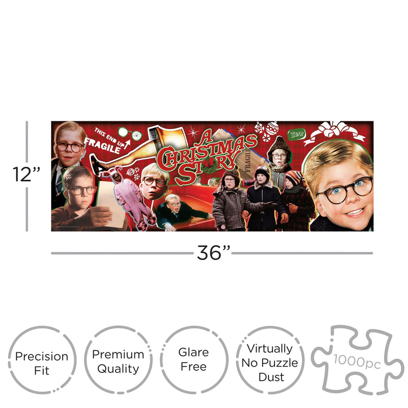 A Christmas Story Slim Puzzle, 1000-Pieces