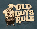 Old Guys Rule Three Stooges Curly BBQ T-Shirt