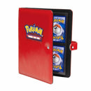 Premium Red 4-Pocket Snap Binder for Pokemon