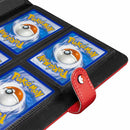 Premium Red 4-Pocket Snap Binder for Pokemon