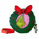 Dr. Seuss' How the Grinch Stole Christmas! Wreath Crossbody Bag