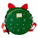 Dr. Seuss' How the Grinch Stole Christmas! Wreath Crossbody Bag