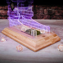 Tabletop LED Dice Tower with 7pc Dice Set