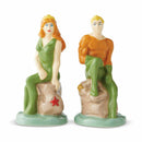 DC Comics Aquaman and Mera Salt & Pepper Shakers