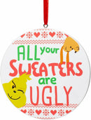 Dr. Seuss The Grinch Ugly Sweater Ornament