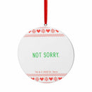 Dr. Seuss The Grinch Ugly Sweater Ornament