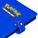 Premium Blue 4-Pocket Snap Binder for Pokemon