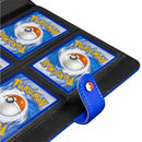 Premium Blue 4-Pocket Snap Binder for Pokemon