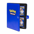 Premium Blue 4-Pocket Snap Binder for Pokemon