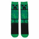 Minecraft Creeper Animigos 360 Character Crew Socks