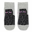 Minecraft Characters 5 Pair Ankle Socks