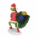 Dr. Seuss The Grinch Stealing a Christmas Tree Figurine, 7.25"