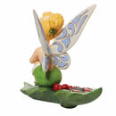 Peter Pan Tinker Bell Sitting on Holly Figurine, 5"