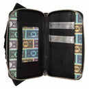 Monopoly 90th Anniversary Money Glitter Zip Around Wallet