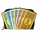 Monopoly 90th Anniversary Money Glitter Zip Around Wallet
