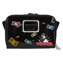 Monopoly 90th Anniversary Money Glitter Zip Around Wallet