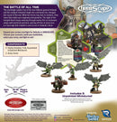 Heroscape: Rising Tide - Wing Commander Tuck Harrigan & Vorid Glidestrikers Army Expansion (UNPAINTED)