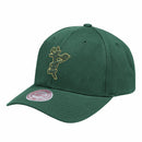 Milwaukee Bucks Flat Gold Strapback