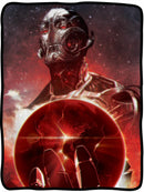Avengers: Age Of Ultron Red Earth Fleece Throw Blanket