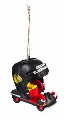 Chicago Blackhawks 4" Field Cart Ornament