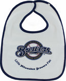 Milwaukee Brewers Little Milwaukee Brewers Fan Bib - 3 Pack