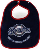 Milwaukee Brewers Little Milwaukee Brewers Fan Bib - 3 Pack